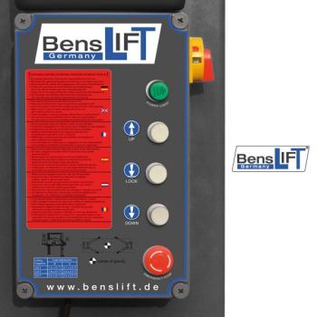 Benslift 2-Säulen Hebebühne 5t BL 2.50